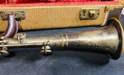 Vintage Three Star Clarinet Instrument With Original Case