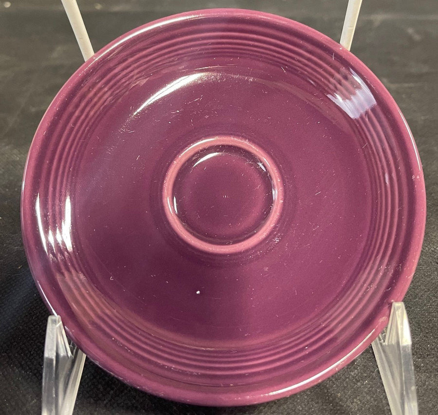 Fiesta Homer Laughlin Ceramic Plum Child's Saucer Plate