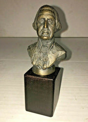 President George Washington Bust Statue Bronze Franklin Mint