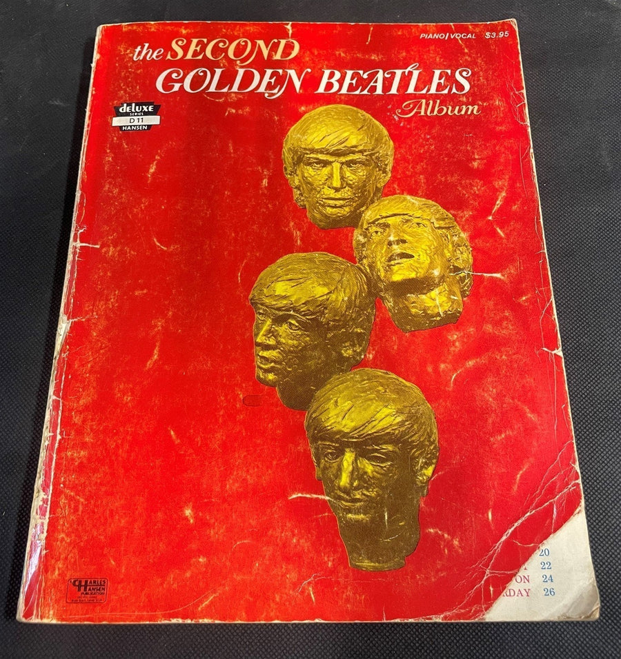 The Second Golden Beatles Album Vintage Piano Vocal Book