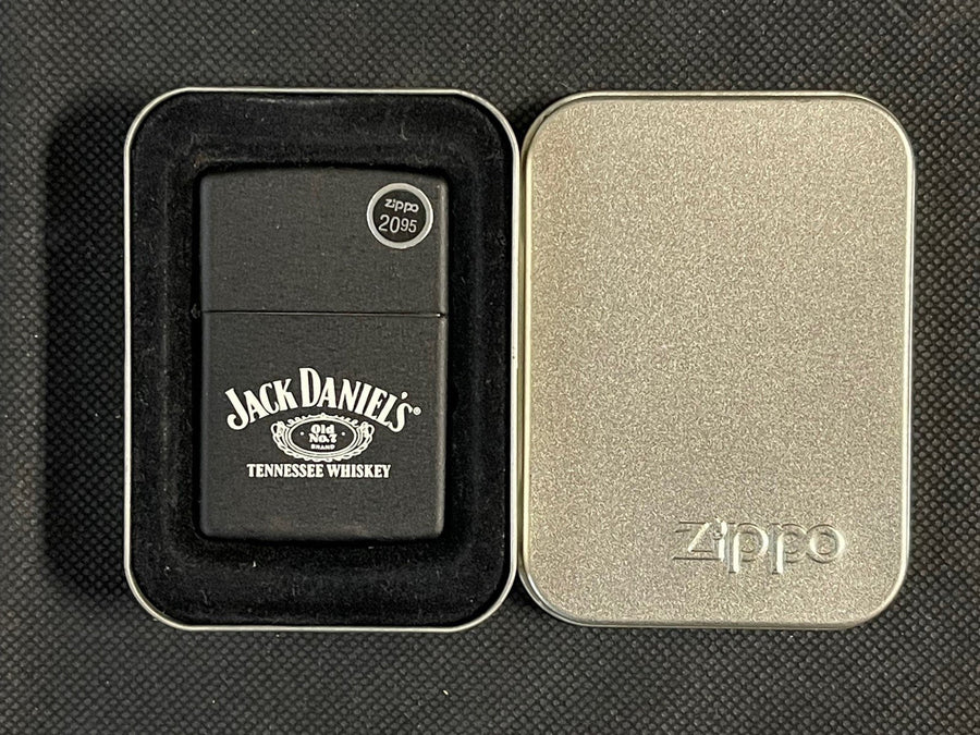 Vintage Black Jack Daniels Old No. 7 Tennessee Whiskey Unused Zippo Lighter