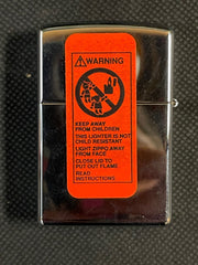 Vintage Jack Daniels Old No. 7 Silver Zippo Lighter Unused w/ Original Box