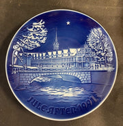 Vintage Bing and Grondahl 1991 the Copenhagen Stock Exchange Porcelain Plate