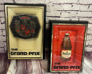 Vintage The Grand Prix Schmidt's Light Beer Wall Hanging Sign