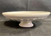 Vintage Ceramic Pottery Decorative Dessert Pedestal Bowl