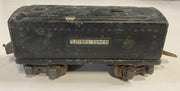Vintage Lionel Train Cars Including Engine, Tender, Cargo and Baby Ruth Boxcar
