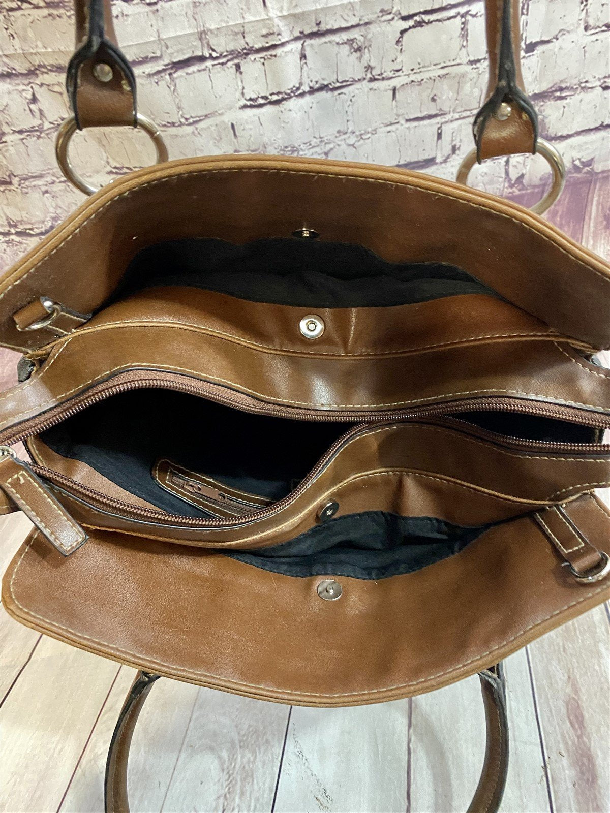 handbags for women large designer ladies bag pocket purse leather -  Walmart.com