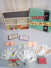 Vintage Parker Brothers Clue Game With Box And Cards 1949