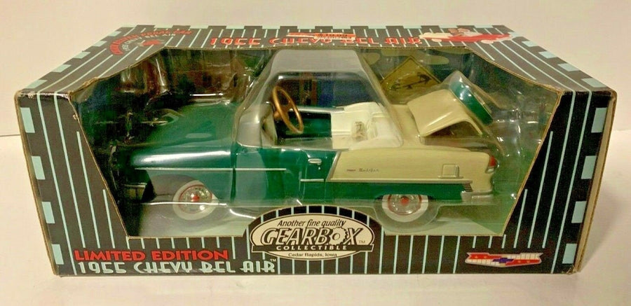 Vintage Gearbox Limited Edition 1955 Green Chevy Bel Air Diecast Metal