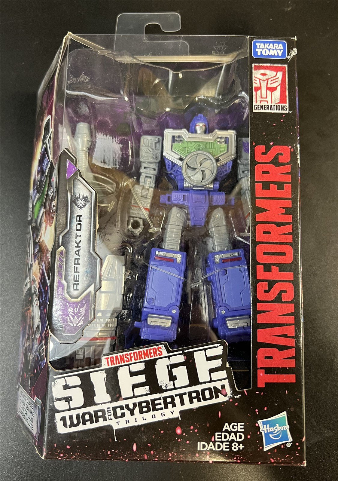 Transformers Siege War for Cybertron Refraktor Action Figure Original Packaging