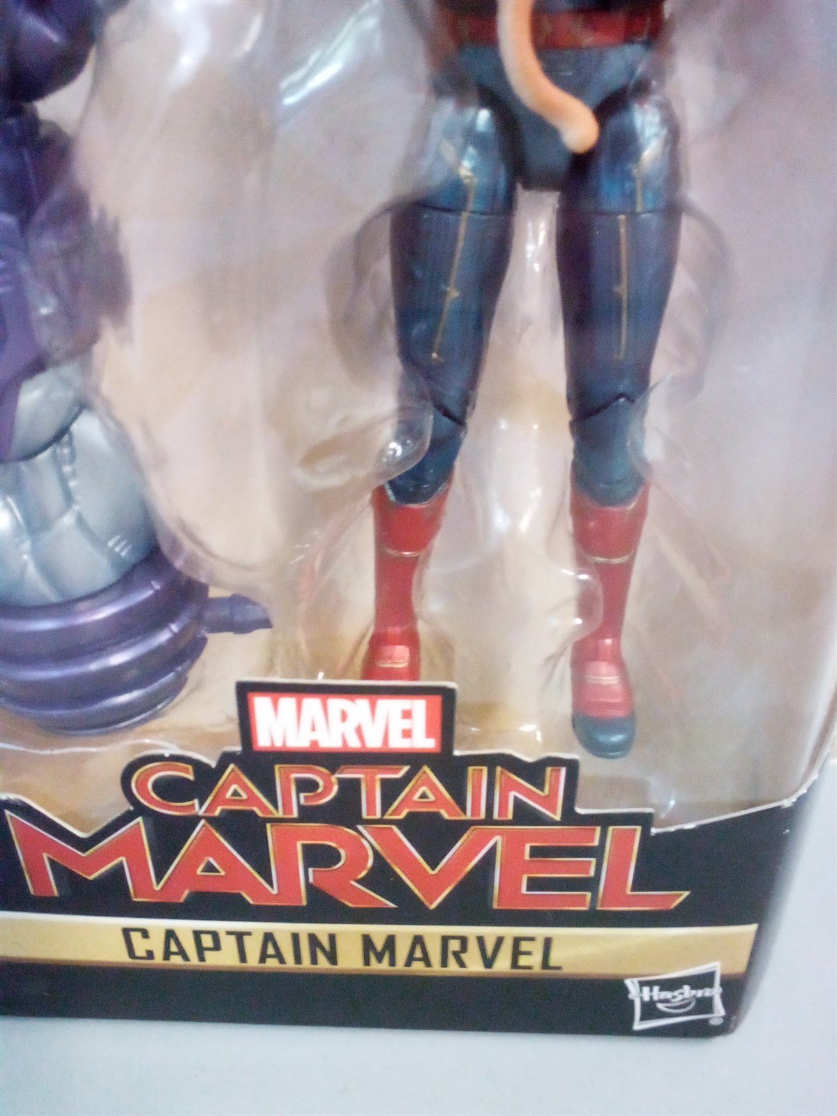 Marvel Legends Series 6" Captain Marvel Bomber Jacket With Goose Build A Figure