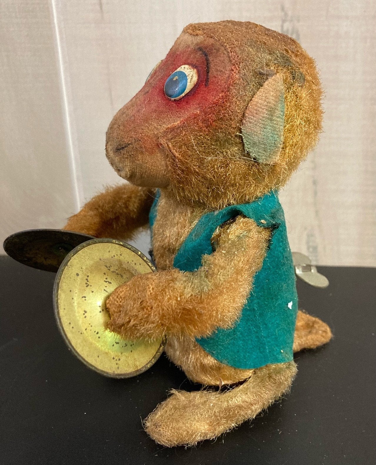 Wind up best sale monkey playing cymbals