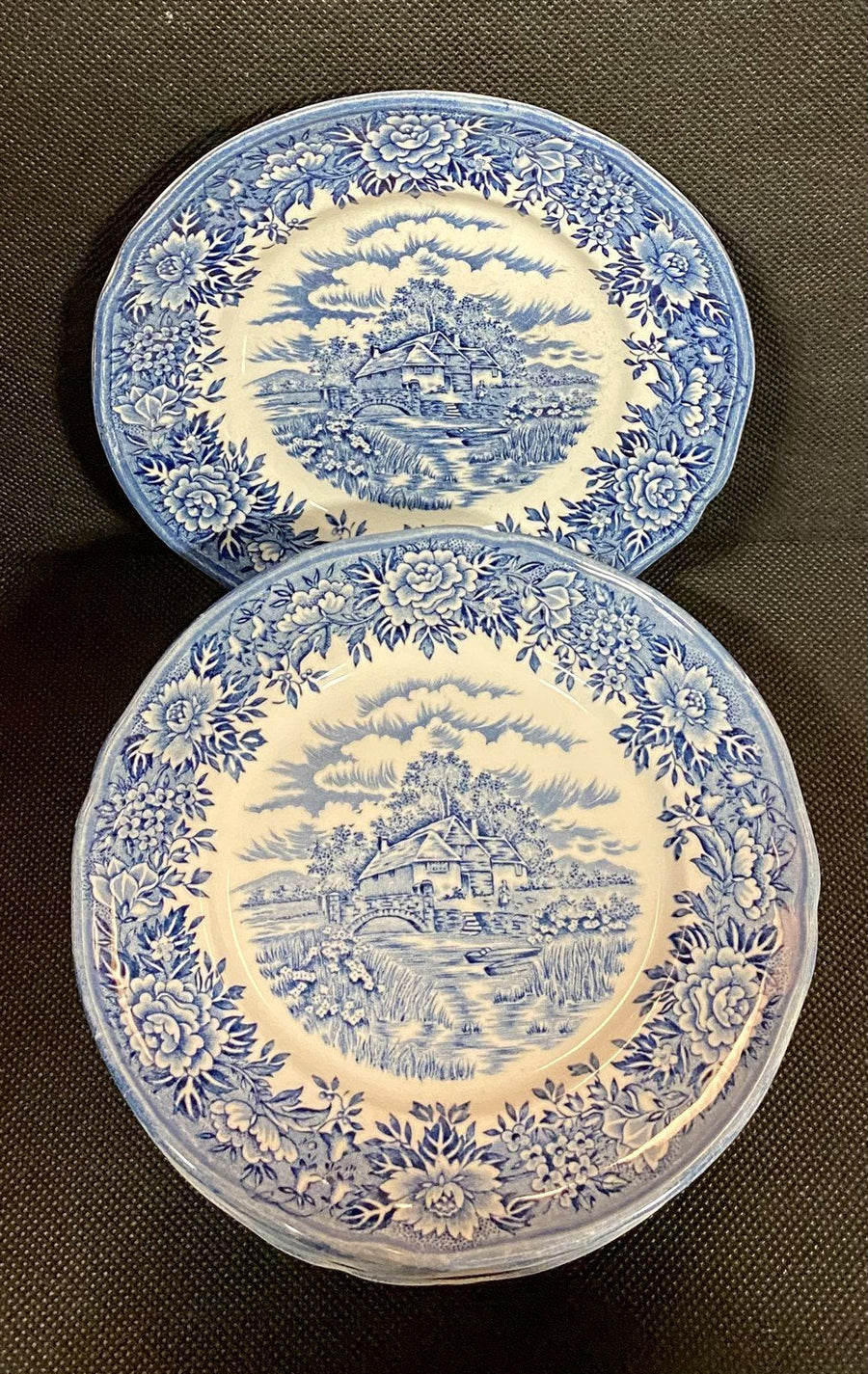 10 Bread Plates by Salem China Co. in Colonial / English Village Pattern