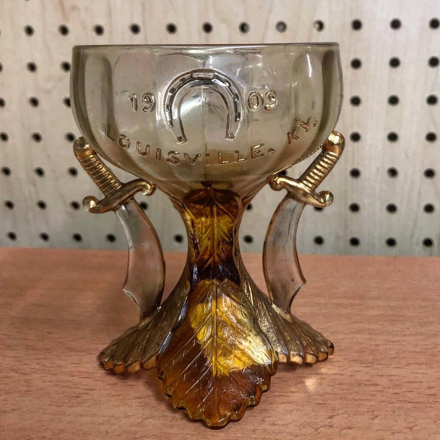 1909 Shriner Masonic Temple Convention Glass
