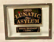 ANTIQUE OLD WINDOW OHIO LUNATIC ASYLUM - SHOCK TREATMENT CLINIC HOSPITAL